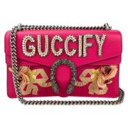 Gucci Vintage Pre-owned Laeder gucci-vskor Pink, Dam