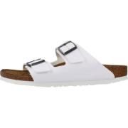 Birkenstock Sliders White, Herr