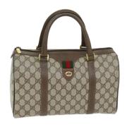 Gucci Vintage Pre-owned Laeder gucci-vskor Beige, Dam