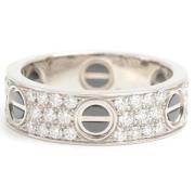 Cartier Vintage Pre-owned Metall ringar White, Herr