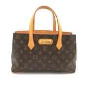 Louis Vuitton Vintage Pre-owned Canvas handvskor Brown, Dam