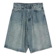 R13 Korta Bermuda Shorts för Män Blue, Dam