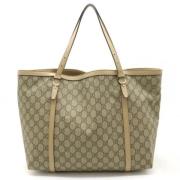 Gucci Vintage Pre-owned Laeder gucci-vskor Beige, Dam