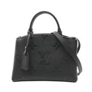 Louis Vuitton Vintage Pre-owned Laeder louis-vuitton-vskor Black, Dam