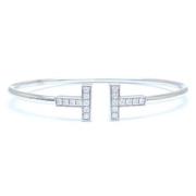 Tiffany & Co. Pre-owned Pre-owned Metall armband Gray, Dam