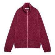 Our Legacy Kort Cardigan Tröja Red, Herr