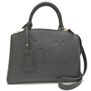 Louis Vuitton Vintage Pre-owned Laeder handvskor Black, Dam