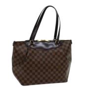 Louis Vuitton Vintage Pre-owned Canvas louis-vuitton-vskor Brown, Dam