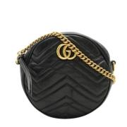 Gucci Vintage Pre-owned Laeder gucci-vskor Black, Dam