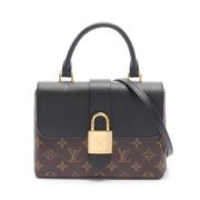 Louis Vuitton Vintage Pre-owned Laeder louis-vuitton-vskor Black, Dam