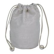 Chanel Vintage Pre-owned Canvas chanel-vskor White, Dam