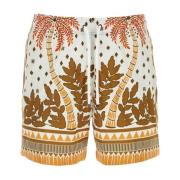 Amiri Stiliga tryckta simshorts Multicolor, Herr