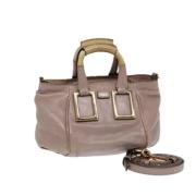 Chloé Pre-owned Pre-owned Laeder handvskor Pink, Dam