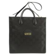 Gucci Vintage Pre-owned Canvas gucci-vskor Black, Dam