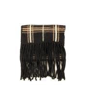 Kangra Alpacka Scarf Svart Black, Dam