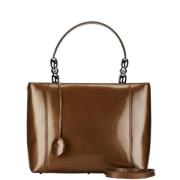 Dior Vintage Pre-owned Laeder handvskor Brown, Dam