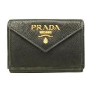 Prada Vintage Pre-owned Laeder plnbcker Black, Dam