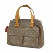 Louis Vuitton Vintage Pre-owned Tyg louis-vuitton-vskor Brown, Dam