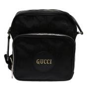 Gucci Vintage Pre-owned Canvas gucci-vskor Black, Dam