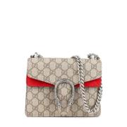 Gucci Vintage Pre-owned Canvas gucci-vskor Beige, Dam