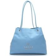 Gucci Vintage Pre-owned Laeder gucci-vskor Blue, Dam