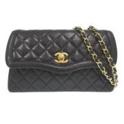 Chanel Vintage Pre-owned Laeder chanel-vskor Black, Dam