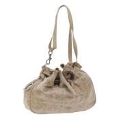 Dior Vintage Pre-owned Nylon dior-vskor Beige, Dam