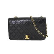 Chanel Vintage Pre-owned Laeder chanel-vskor Black, Dam