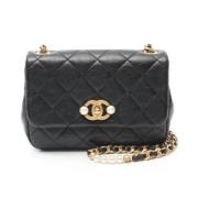 Chanel Vintage Pre-owned Laeder chanel-vskor Black, Dam