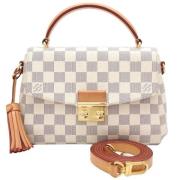 Louis Vuitton Vintage Pre-owned Canvas handvskor Blue, Dam