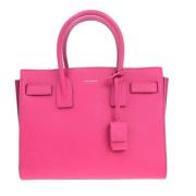 Yves Saint Laurent Vintage Pre-owned Laeder handvskor Pink, Dam