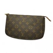 Louis Vuitton Vintage Pre-owned Tyg louis-vuitton-vskor Brown, Dam