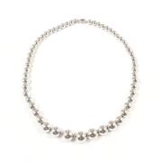 Tiffany & Co. Pre-owned Pre-owned Metall halsband Gray, Dam