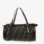 Fendi Vintage Pre-owned Canvas fendi-vskor Beige, Dam