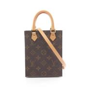 Louis Vuitton Vintage Pre-owned Canvas handvskor Brown, Dam