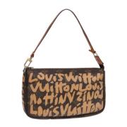 Louis Vuitton Vintage Pre-owned Canvas louis-vuitton-vskor Orange, Dam