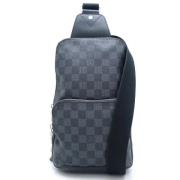 Louis Vuitton Vintage Pre-owned Canvas axelremsvskor Gray, Herr