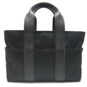 Hermès Vintage Pre-owned Canvas handvskor Black, Dam