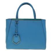 Fendi Vintage Pre-owned Laeder fendi-vskor Blue, Dam