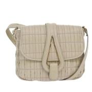 Bally Pre-owned Pre-owned Laeder axelremsvskor Beige, Dam