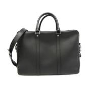 Louis Vuitton Vintage Pre-owned Tyg louis-vuitton-vskor Black, Dam