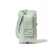 Fendi Vintage Pre-owned Nylon crossbodyvskor Green, Dam