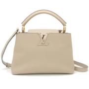 Louis Vuitton Vintage Pre-owned Laeder handvskor Gray, Dam