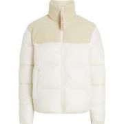 Calvin Klein Multifärgad Sherpa Panel Dunjacka White, Herr