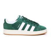 Adidas Originals Grön Vit Mocka Sneakers Made in Germany Green, Herr