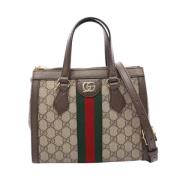 Gucci Vintage Pre-owned Laeder gucci-vskor Beige, Dam