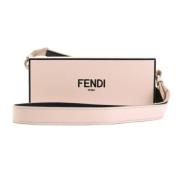 Fendi Vintage Pre-owned Laeder fendi-vskor Pink, Dam