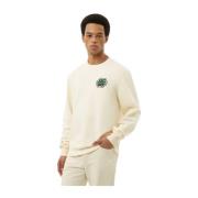 Filling Pieces Sweatshirt Gowtu Antique White White, Herr