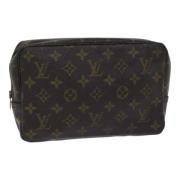 Louis Vuitton Vintage Pre-owned Canvas kuvertvskor Brown, Dam