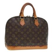 Louis Vuitton Vintage Pre-owned Canvas handvskor Brown, Dam